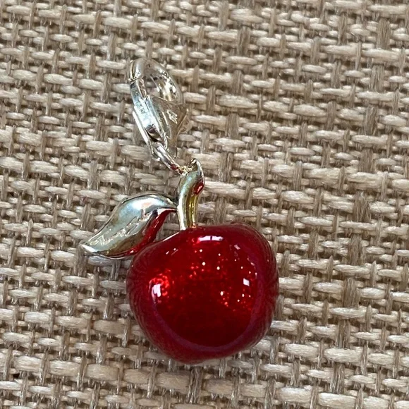 Thomas Sabo Jewelry Thomas Sabo Red Apple Pendant With Lobster - Main Image